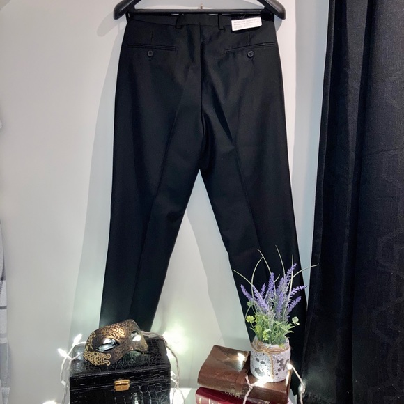 Men’s Black Dress Pants - Picture 3 of 6